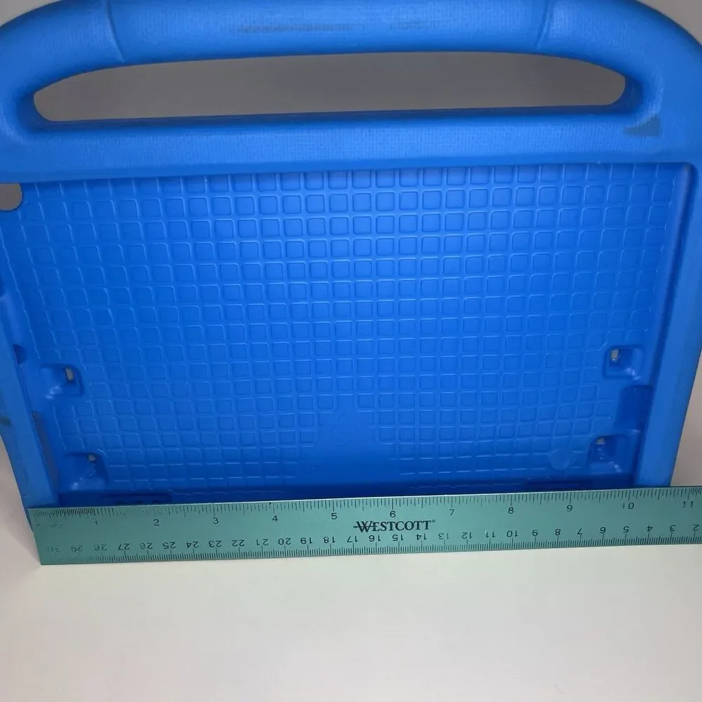 Kids Tablet Case 10 Inch EVA Foam Shockproof Blue with Handle Kickstand